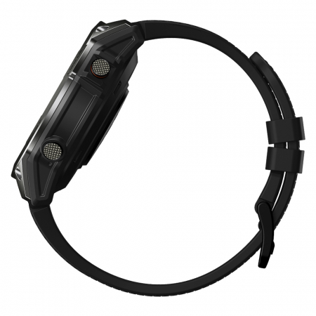 Zeblaze Stratos Pro Fekete Okosóra, 1.43" AMOLED, GPS, Pulzusmérés, SpO2, Bluetooth Hívás, Értesítések, 400mAh, Dedikált Alkalmazás: Zeblaze Fit, Fekete Szilikon Szíj [6]