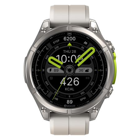 Smartwatch Zeblaze Vibe 8, Szürke, 1,43'' Ultra HD AMOLED, Zafír üveg, HR Fusion érzékelő, SpO2, Bluetooth hívás, Értesítések, 500mAh, FitCloudPro, BLE 5.3, 100+ sport mód [1]