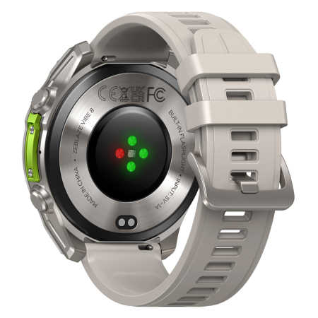 Smartwatch Zeblaze Vibe 8, Szürke, 1,43'' Ultra HD AMOLED, Zafír üveg, HR Fusion érzékelő, SpO2, Bluetooth hívás, Értesítések, 500mAh, FitCloudPro, BLE 5.3, 100+ sport mód [4]