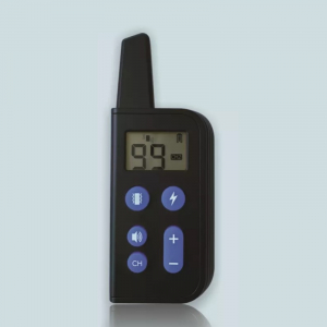 Gadgets - Zgarda electrica pentru dresaj caini STAR Remote Dog Training Collar Negru, Waterproof, Telecomanda cu display LCD iluminat, Reincarcabila