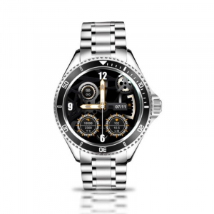 Okosóra STAR Z69 fekete, fém szíj, TFT 1.28", Bluetooth v5.1, pulzusszám, vérnyomás, menstruációfigyelés, IP65, 350mAh [1]