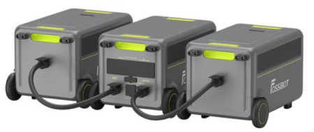 FOSSiBOT F7200 Hordozható Töltőállomás, Zöld, 7200W, 5222.4Wh (5.2kWh), UPS & BMS, 6500+ Ciklus LiFePO4, 5200W Hibrid Töltés, Intelligens App Vezérlés [7]