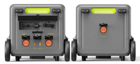 FOSSiBOT F7200 Hordozható Töltőállomás, Zöld, 7200W, 5222.4Wh (5.2kWh), UPS & BMS, 6500+ Ciklus LiFePO4, 5200W Hibrid Töltés, Intelligens App Vezérlés [1]