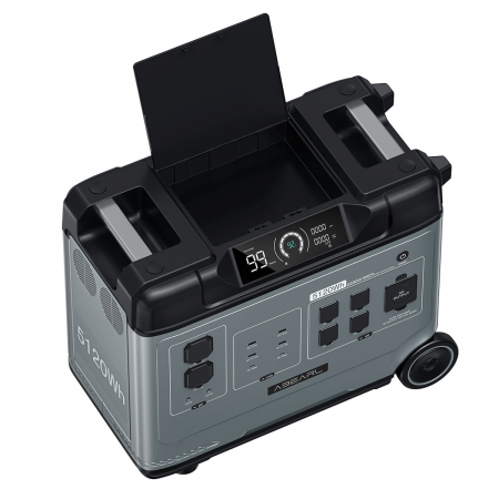 Oukitel Abearl P5000E hordozható elektromos töltőállomás / külső akkumulátor, 5120Wh, Gyors töltés, Napenergia töltés [2]