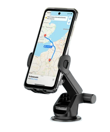 Sokoldalú telefontartó Ulefone Armor Mount Next-Gen (UAN16), kompatibilis nagyméretű telefonokkal, teleszkópos kar, 360°-os elforgatás. [3]