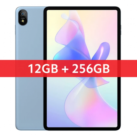 Táblagépek - Tablet Blackview Tab 18 Kék, 4G, 12 hüvelykes 2.4K FHD+, Android 13, 24GB RAM (12GB + 12GB bővíthető), 256GB ROM, MTK Helio G99, 16MP, 8800mAh, 33W, Dual SIM