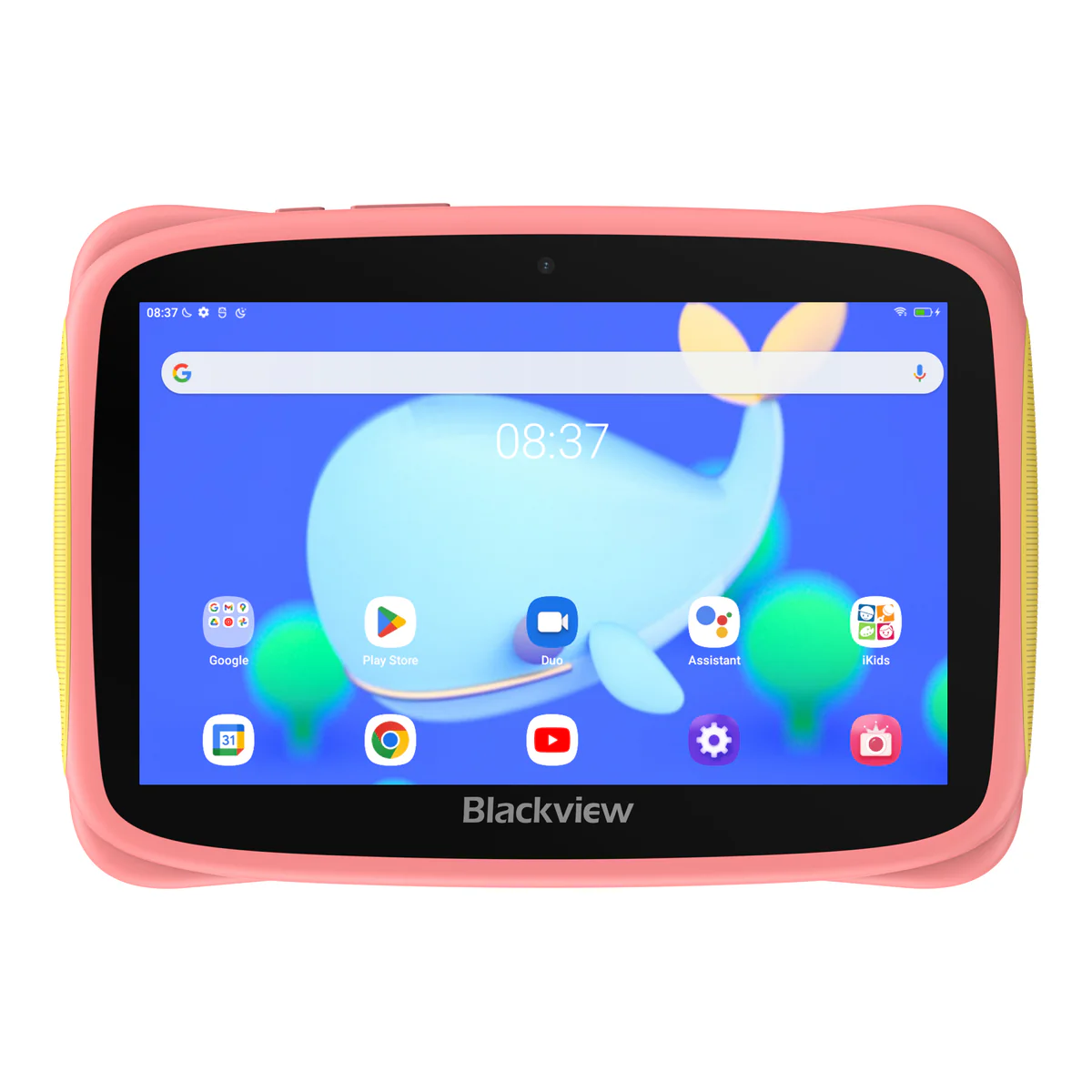 Blackview Tab 3 Kids Tablet Rózsaszín, Szemkímélő 7" kijelző, Android 13, 4GB RAM (2+2GB bővíthető), 32GB ROM, Unisoc SC7731E, 3280mAh [1]