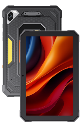 Táblagépek - Cubot KingKong Tab Mini Táblagép, Fekete, 4G, 8.68'' 90Hz HD+, 16GB RAM (6GB + 10GB Bővíthető), 128GB ROM, 48MP, Android 15, SC T615 Octa-core, IP68/IP69K, 10200mAh, 33W, Két SIM