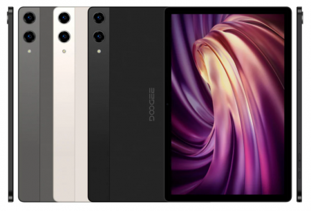 Doogee Tab E3 Pro tablet, Arany, 4G, 13'' FHD+ IPS 90Hz, Android 15, Helio G100, 32GB RAM (8GB + 24GB bővíthető), 256GB ROM, 13MP + 8MP kamera, 11000mAh, 18W, Arcfelismerés, Dupla SIM [3]