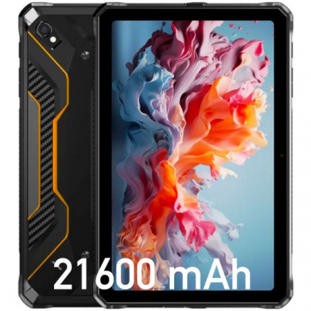 Strapabíró tabletek - Tablet Doogee R20 Rugged Narancssárga, 4G, 10.4" 2.4K, Android 13, 20GB RAM (8GB+12GB bővíthető), 256GB ROM, 50MP+16MP, Helio G99 Octa Core, 21600mAh, 33W, OTG, Dual SIM