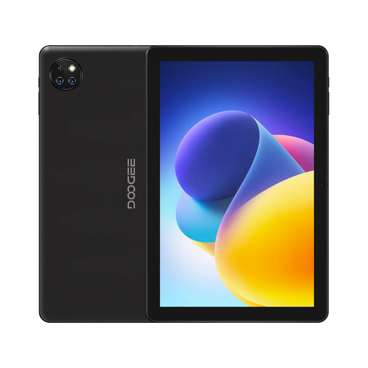 Táblagépek - Tablet Doogee T10W, Fekete, 4G, 10.1'' HD Kijelző, Android 14, 9GB RAM (4GB + 5GB bővíthető RAM), 128GB ROM, 5MP + 2MP, 8000mAh, Dual SIM, Standard Csomag