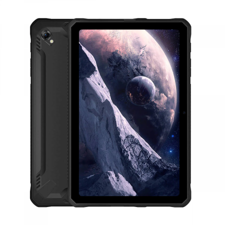 Strapabíró tabletek - Doogee R10 strapabíró tablet, fekete, 4G, 10.4" 2K kijelző, 15GB RAM (8GB+7GB bővíthető), 128GB ROM, Helio G99 Octa Core, Android 13, WiFi-6, 10800mAh, Dual SIM