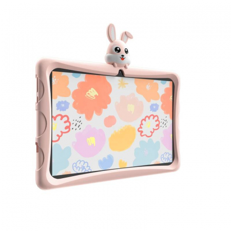 Doogee U9KID Tablet Rózsaszín, 10.1" IPS HD TÜV SÜD, Android 13, 7GB RAM (3GB + 4GB bővíthető), 64GB ROM, RK3562, 5060mAh, szilikon tok, WiFi6, Gyerek alkalmazások [2]