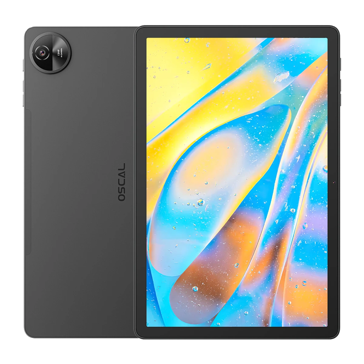 Táblagépek - Tablet Oscal Pad 90 Pro, Fekete, 4G, 11" FHD+, Android 15, 24GB RAM (8GB + 16GB bovitheto), 256GB ROM, Unisoc T615, 13MP, PC mod, Arcfelismeres, 7700mAh, 10W, Dual SIM