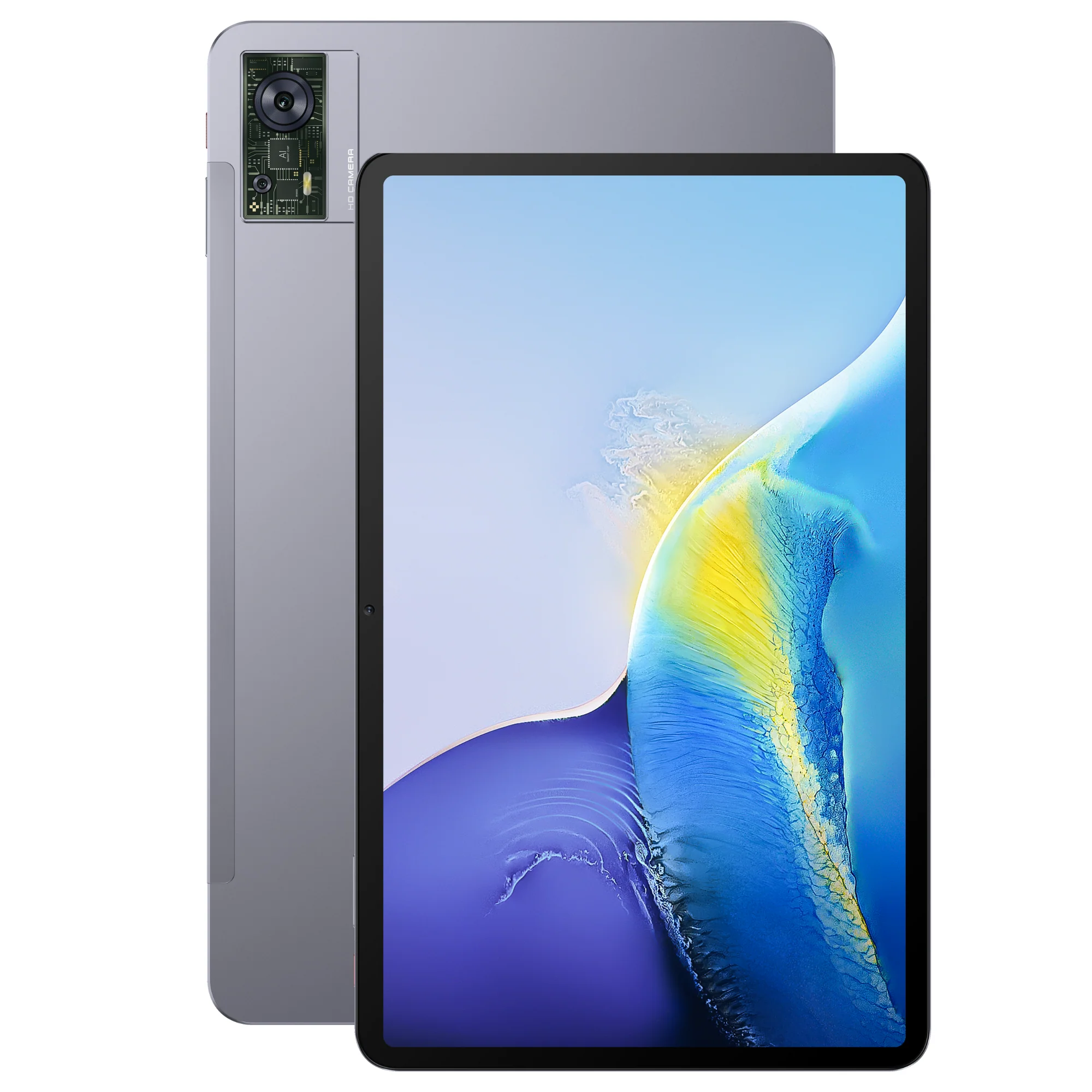 Tablet Oukitel OT5 Szürke, 4G, 12" 2K, 36GB RAM (12GB + 24GB bővíthető), 256GB ROM, Helio G99, Android 13, 11000 mAh, 16MP Kamera, Dual SIM [1]