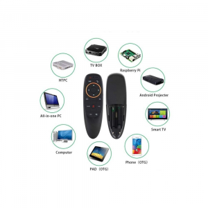 Telecomanda / Mouse wireless (2.4G) cu control vocal Jckel G10 cu giroscop pentru Android TV Box [3]