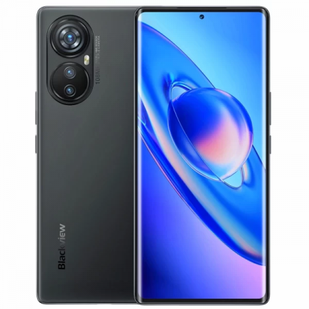 Mobiltelefon Blackview A200 Pro Fekete, 4G, 6,67 hüvelykes ívelt kijelző, 24 GB RAM (12GB + 12GB bővíthető), 256 GB ROM, 108MP, Android 13, Helio G99, 5050mAh, Dual SIM [1]