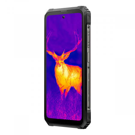 Mobiltelefon Blackview BL9000 Pro fekete, 5G, FLIR® Lepton 3.5 hőkamera & MyFLIR® Pro APP, 6,78" 2,4K FHD+ 120Hz, 36GB RAM (12GB+24GB), 512GB ROM, Android 13, 50MP, 8800mAh, 120W, MediaTek Dimensity 8020, Dual SIM [1]