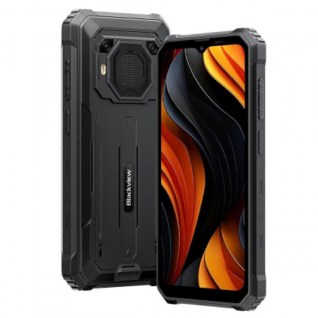 Mobiltelefon Blackview BV6200 Plus Fekete, 4G, 6,56" HD+ IPS, 3W Hangszóró, 24GB RAM (8GB + 16GB bővíthető), 256GB ROM, Android 14, Unisoc T606, NFC, 11000mAh, 18W, Dual SIM [3]