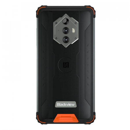 Mobiltelefon Blackview BV6600 Pro Narancssárga, 4G, IPS 5.7", 4GB RAM, 64GB ROM, Android 11, Hőkamera, Helio P35, IP68, 8580mAh, Dual SIM [3]