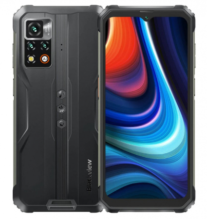 Blackview mobiltelefonok - Telefon mobil Blackview BV9200 Negru, 4G, 6.6" FHD+, 8GB+6GB RAM, 256GB ROM, Android 12, MediaTek G96, Bt. v5.2, NFC, 5000mAh, Dual SIM