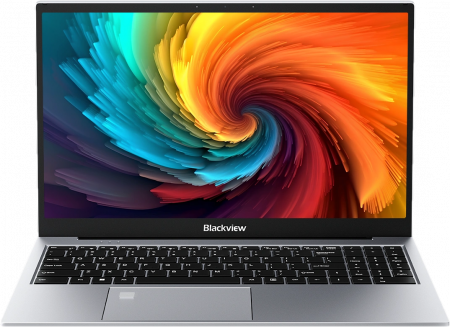 Laptopok - Laptop Blackview AceBook 8, Ezüst, 15.6" FHD+, 12. generációs Intel® Core™ N97, Windows 11 Home, 16GB DDR4 + 512GB SSD, Akkumulátor 38Wh