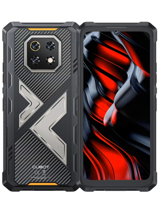 Tartós Telefonok - Cubot KingKong ES 3 mobiltelefon, Fekete, 4G, 6.745" HD+ 120Hz, 16GB RAM (6GB+10GB Bővített), 256GB ROM, 48MP, Android 15, SC T615 Octa-core, NFC, 10200mAh, 33W, Két SIM