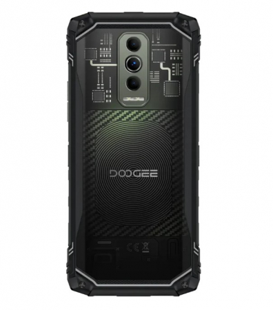 Mobiltelefon Doogee Blade 10 Ultra Energy, fekete, 4G, 6,56" HD+ 90 Hz, 36 GB RAM (8 GB + 28 GB bővíthető), 256 GB ROM, 64 MP, UNISOC T7250, Android 15, 6150 mAh, Face ID, NFC, Dual SIM [1]