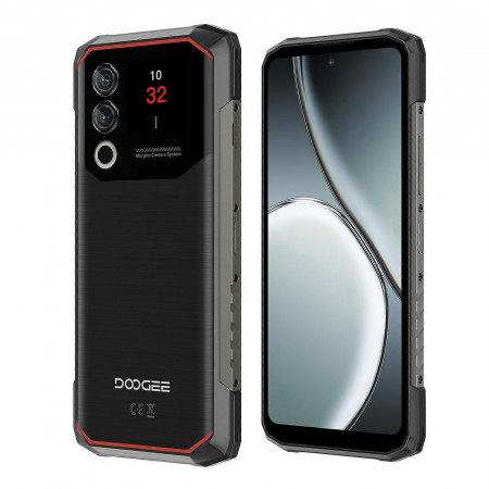 Mobiltelefon Doogee Blade 10 Max, Fekete, 4G, 6.56" HD+ 90Hz, 20GB RAM (8GB + 12GB bővíthető), 256GB ROM, 50MP, Spreadtrum T606, Android 14, 10300mAh, Arcazonosítás, NFC, Dual SIM [2]
