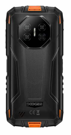 Mobiltelefon Doogee Fire 3 Pro, Narancssárga, 4G, 5.5" HD+ IPS, 16GB RAM (4GB + 12GB bővített), 128GB ROM, 16 MP, Android 15, Unisoc T7200, Éjjellátó, NFC, Fordított töltés, 8350mAh, 18W, Két SIM [3]