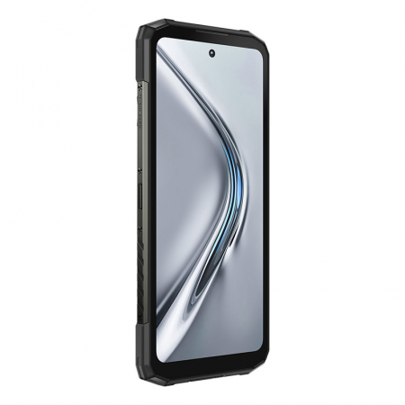 Mobiltelefon Doogee Fire 6, Fekete, 4G, 6,56'' HD+ Kijelző, Hőkamera és AI, 16GB RAM (6GB + 10GB bővíthető), 256GB ROM, 50MP, Android 14, Unisoc T606, 10400mAh, Dual SIM [1]