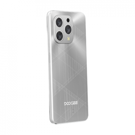 Doogee N55 Plus Okostelefon, Szurke, 4G, 6.56" HD+ 90Hz IPS, Android 14, 20GB RAM (8GB+12GB bővíthető), 128GB ROM, 13MP + 8MP kamerák, 5150mAh, Dual SIM [1]