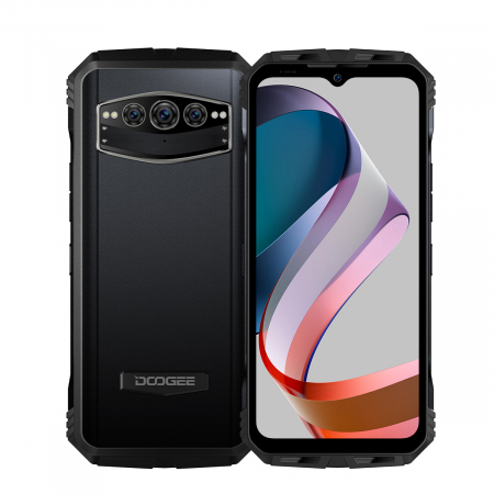 Doogee mobiltelefonok - Mobiltelefon Doogee V30T Szürke 5G, 6,58" IPS FHD+ Kijelző, 20GB RAM (12GB + 8GB bővíthető), 256GB ROM, Android 12, Octa-Core, 10800mAh, NFC, Dual SIM