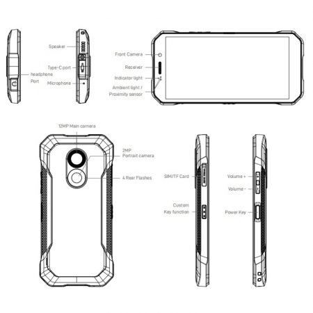 Telefon mobil Doogee S51 4/64 Verde [5]