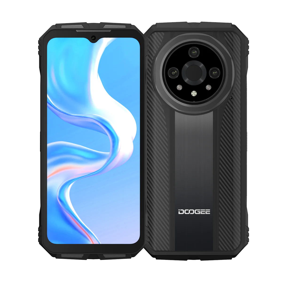 Doogee mobiltelefonok - Mobiltelefon Doogee V31GT Fekete 5G, 6.58" FHD+ IPS Képernyő, Hőkamerával, 20GB RAM (12GB + 8GB bővíthető), 256GB ROM, Android 13, Octa Core, 10800mAh, NFC, Dual SIM