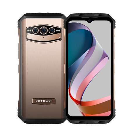 Doogee mobiltelefonok - Mobiltelefon Doogee V30T Rózsa arany 5G, 6,58" IPS FHD+ Kijelző, 20GB RAM (12GB + 8GB bővíthető), 256GB ROM, Android 12, Octa-Core, 10800mAh, NFC, Dual SIM