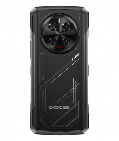 DOOGEE V40 Okostelefon, Éjféli Ezüst, 5G, 6,78'' 1080x2460, Android 14, 32GB RAM (12GB + 20GB bővíthető), 512GB ROM, 180MP + 20MP + 8MP kamerák, 8680mAh akkumulátor, Dual SIM [1]