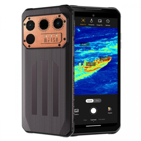 F150 mobiltelefonok - Mobiltelefon F150 Raptor, 4G, 6,8" FHD+ 120Hz, 12 GB RAM, 256 GB ROM, Android 13, Octa Core, Hőkamera és Éjjellátó üzemmód, 10000mAh, 108 MPx, NFC, Dupla SIM