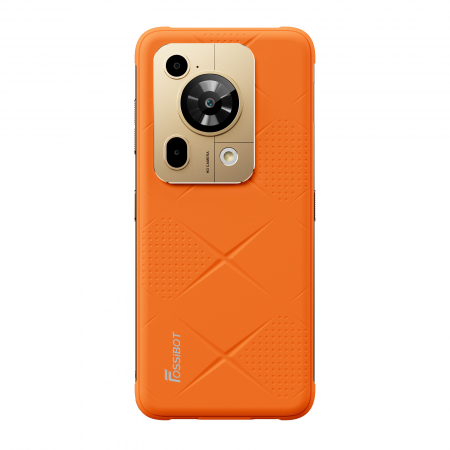 FOSSiBOT F112 Pro 5G mobiltelefon, Narancssárga, 6.88” HD+ IPS, 24GB RAM(8GB+16GB bővíthető), 256GB ROM, Android 14, Visszatöltés, 50MP+16MP, 18W, Dual SIM hibrid [4]