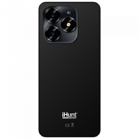 iHunt S25 Ultra Black Mobiltelefon, Dual SIM, 128GB, 6.75 hüvelykes HD+ TFT+ Incell kijelző, 8GB RAM (4GB RAM + 4GB virtuális memória), 4G [4]