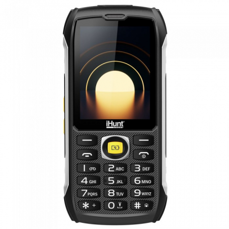 iHunt Titan Survivor 4G Mobiltelefon Fekete, 2.8", 48MB RAM, 128MB ROM, SC-T107, BT v5.0, SOS, FM Rádió, Fordított töltés, 4500mAh, Dual SIM [1]