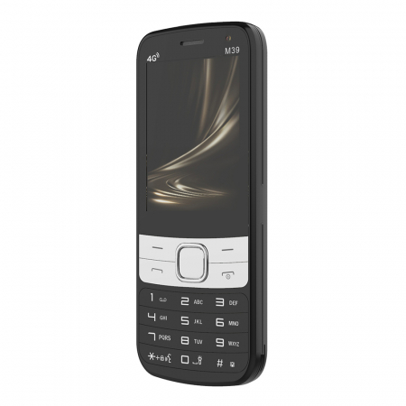 Mobiltelefon iSEN M39, fekete, 4G, 2,8" érintőképernyő, 2 GB RAM, 16 GB ROM, TF kártya, 2 MP + 2 MP kamera, Android 12, 2500 mAh akkumulátor, Dual SIM [6]
