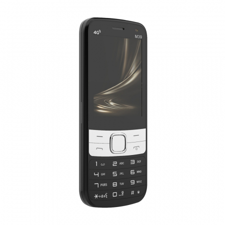 Mobiltelefon iSEN M39, fekete, 4G, 2,8" érintőképernyő, 2 GB RAM, 16 GB ROM, TF kártya, 2 MP + 2 MP kamera, Android 12, 2500 mAh akkumulátor, Dual SIM [4]