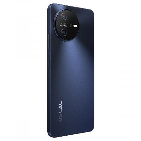 Mobiltelefon Oscal TIGER 12 Szürke, 4G, FHD+ 6.78'' 120Hz 2.4K, 24GB RAM (12GB + 12GB bővíthető), 256GB ROM, 64MP, Android 13, Helio G99, 5000mAh, NFC, Dual SIM [2]