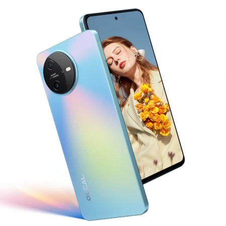 Oscal TIGER 12 Mobiltelefon Kék, 4G, FHD+ 6.78'' 120Hz 2.4K, 16GB RAM (8GB + 8GB bővíthető), 128GB ROM, 64MP, Android 13, Helio G99, 5000mAh, NFC, Dual SIM [1]
