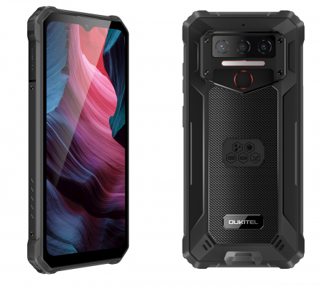 Tartós Telefonok - Mobiltelefon Oukitel WP23 Fekete, 4G, 6,51", 4 GB RAM, 64 GB ROM, Android 13, MTK, 10600 mAh, Dual SIM