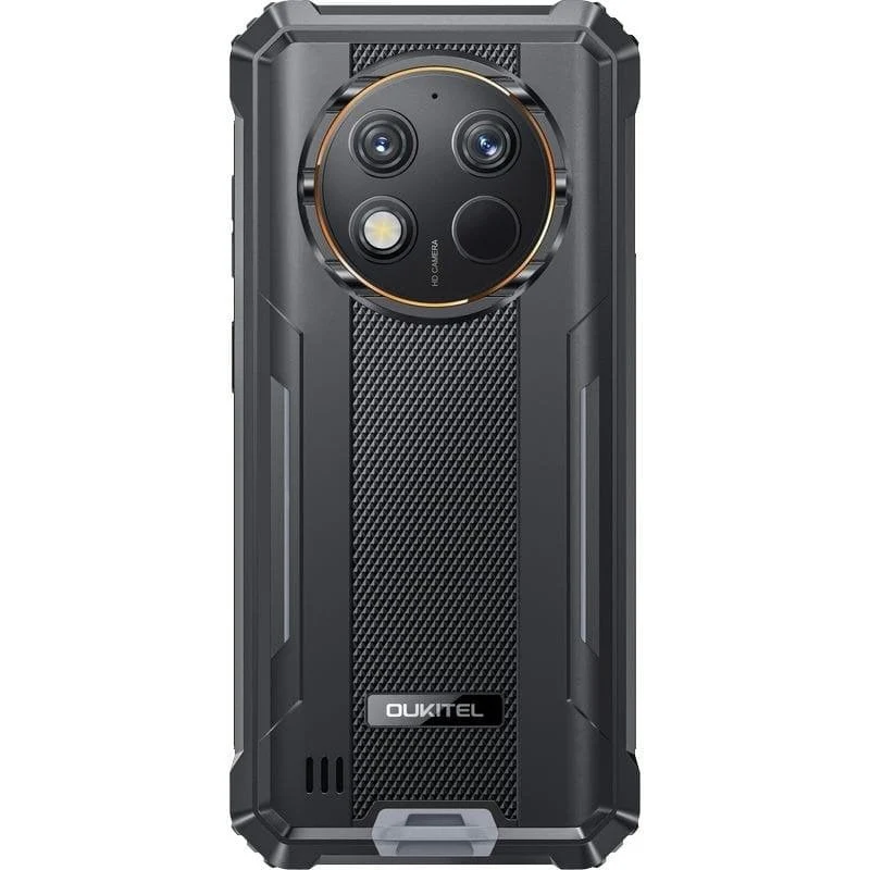 Oukitel WP28 E Black Mobiltelefon, 4G, 6.52" HD, 8GB RAM (4GB+4GB bővíthető), 64GB ROM, Android 14, 13MP Kamera, T606, NFC, 10600mAh, Dual SIM [2]
