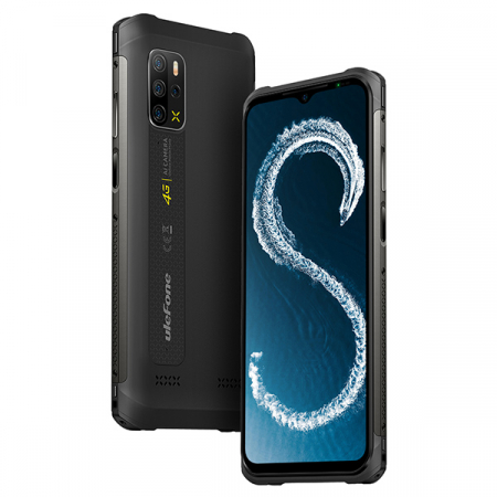 Ulefone mobiltelefonok - Telefon mobil Ulefone Armor 12s Negru 4G, IPS 6.52", 8GB RAM, 128GB ROM, Android 12, MediaTek MT6789, NFC, IP68, 5180mAh, Dual SIM