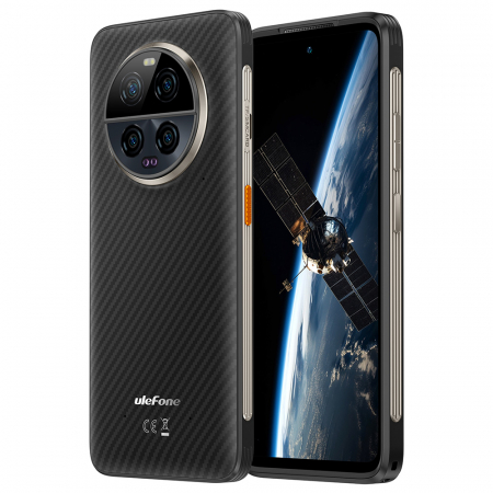 Ulefone Armor 23 Ultra 5G Mobiltelefon, Fekete, műholdas kommunikáció, 6,78" LCD FHD+ 120 Hz, 24 GB RAM (12 GB + 12 GB bővíthető), 512 GB ROM, Android 13, MediaTek MT6891, 64 MP Night Vision, 5280mAh, 120W [9]