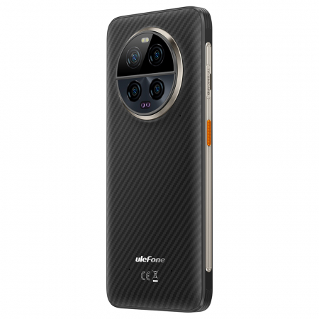 Ulefone Armor 23 Ultra 5G Mobiltelefon, Fekete, műholdas kommunikáció, 6,78" LCD FHD+ 120 Hz, 24 GB RAM (12 GB + 12 GB bővíthető), 512 GB ROM, Android 13, MediaTek MT6891, 64 MP Night Vision, 5280mAh, 120W [19]
